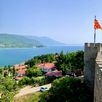 Balken uitzicht Ohrid